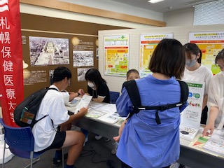 ＜丘珠空港おもてなしプロジェクト①＞『丘珠空港おもてなし隊』を実施しました。